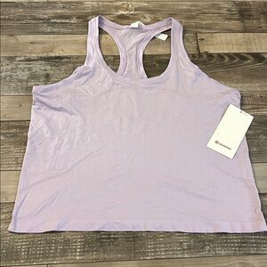Lululemon Swiftly Tech Racerback Tank Top purple Lavender size 14 NWT